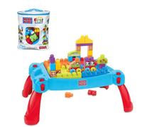 MEGABLOKS - Table 3-en-1 + Sac Bleu 60 Briques Offert