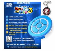 megacom DuoMon 3 Advance Auto Catcher pour Pokemon Go Plus - Jeu de 2 comptes, capture et rotation automatiques, alertes vocales, reconnexion automatique, application mobile - Édition 2026
