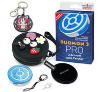 megacom DuoMon3 2025 Ver. Reconnecteur automatique compatible avec Pokémon GO, étanchéité IPX7, prend en charge la capture automatique 1P/2P, application réglable, LED/vibration/son, Bluetooth 20 m