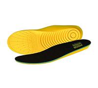 MegaComfort Semelle intérieure anti-fatigue en mousse pour homme 39-40 et femme 36-42 Jaune/noir, Mens 8-9 Women 10-11, jaune/noir, 1