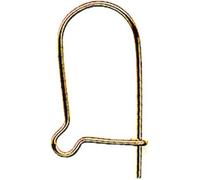 MégaCréa - Boucles d'oreille filaire Doré (lot de 10 paires)