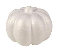 MÉGACRÉA Citrouille en polystytrène 8x6,5 cm