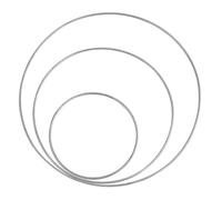 MégaCréa DIY - Anneau en métal pour attrape-rêves 3 pièces