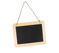 MegaCrea DIY Ardoise en Bois à Suspendre 25 x 18,5 x 1 cm