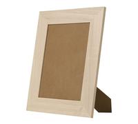 MegaCrea DIY Cadre photo vitré en bois 26 x 32 cm
