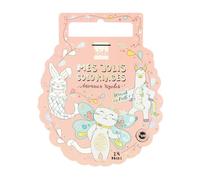 MegaCrea DIY Carnet de coloriage Enfant avec Foil 24 Pages Anim