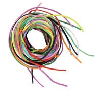 MégaCréa DIY - Cordon en satin 2 mm 2 m Assortiment de 10 fils