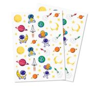MégaCréa DIY - Gommettes Espace de 0 9 à 5 6 cm 110 pièces