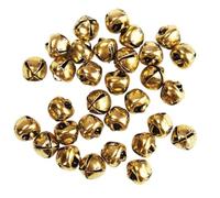 MegaCrea DIY Grelot/Clochette 0.8 cm Doré 60 pièces