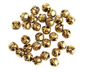 MegaCrea DIY Grelot/Clochette 0.8 cm Doré 60 pièces