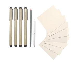 MegaCrea DIY Kit débutant Dessin méditatif Zentangle