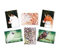 MegaCrea DIY Kit tableaux stickers au numéro A4 animaux de la f