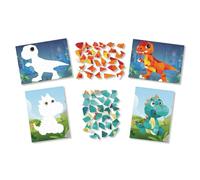 MegaCrea DIY Kit tableaux stickers au numéro A5 dinosaures 2 pi
