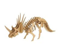 MegaCrea DIY Maquette Dinosaure Tricératops en Carton 35 x 15 x