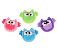 MegaCrea DIY Motif Adhésif en Feutrine Hiboux 5 cm 5 Pièces