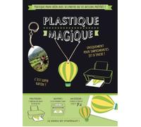 MégaCréa DIY - Plastique magique Blanc IMPRIMABLE 20x28 cm 2 pièces