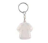 MégaCréa DIY - Porte-clés en plastique T-Shirt 4,3 x 4 cm 2 pièces