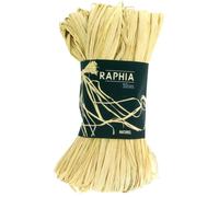 MégaCréa DIY - Raphia végétal Couleur naturelle en bobine 50 g