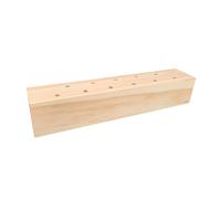 MegaCrea DIY Socle en Bois Support pour Fleurs séchées 21 cm
