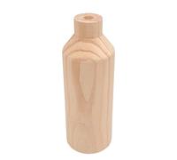 MegaCrea DIY Vase soliflore en Bois 14 x 5 cm