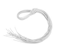 MÉGACRÉA Fil élastique Blanc pour Masque Ø 1mm 60 cm 10 piè