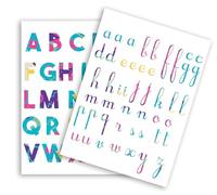 MÉGACRÉA Gommettes Alphabet de 1,5 à 2,5 cm x 73 pièces