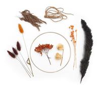 MÉGACRÉA Kit décoration Fleurs séchées Diamètre 18 cm