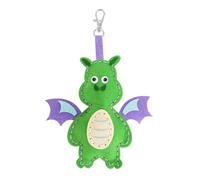 MÉGACRÉA Kit Enfant Porte-clé Feutrine Dragon