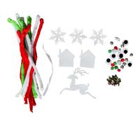 Kit 230 pièces Pull de Noël - vert rouge et blanc NA G