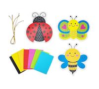MÉGACRÉA Kit suspensions mosaïques Insectes 3 pièces