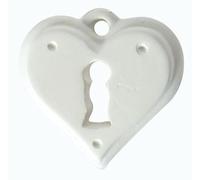 MegaCrea Objet en plâtre Coeur Serrure - Graine créative