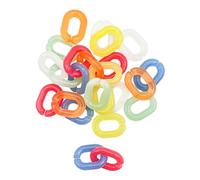 MÉGACRÉA Perles Mailles translucides 1,3 x 1,9 cm 40 pièces