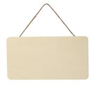 MÉGACRÉA Plaque de Porte en Bois 11 x 21 cm - personnalisab