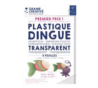 MegaCrea Plastique Dingue 5 Feuilles Premier Prix
