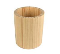 Pot À Crayons En Bois Diam. 8,5 Cm, Haut. 10 Cm - Megacrea Diy