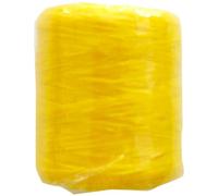 MegaCrea Raphia synthétique Jaune Citron 125 g