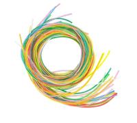 Scoubidous Glitter - MÉGACRÉA - 80 cm - Assortiment Pailleté - 18 pièces - Multicolore