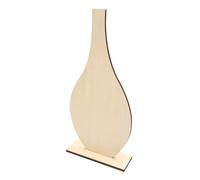 MÉGACRÉA Silhouette Vase en Bois 24,5 cm