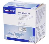 Virbac Mégaderm® Équilibre de la peau pour chats et petits chiens de moins de 10 kg – 4 ml