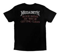 Megadeth Blood Baths Band Logo T Shirt Size L