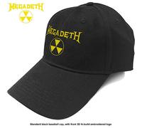 Megadeth - ROCKOFF Megadeth Casquette De Baseball Hazard Band Logo Nouveau Officiel Noir Strapback Size One Size