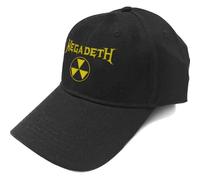 Megadeth Casquette De Baseball Hazard Band Logo Nouveau Officiel Noir Strapback Size One Size