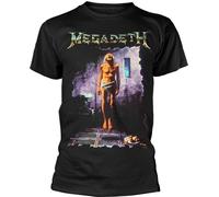 Megadeth - "Countdown To Extinction" T-Shirt für Herren/Damen Uni PH3627 (XXL) (Schwarz)