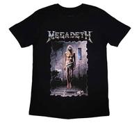 Megadeth Countdown to Extinction Tracks T Shirt Size L