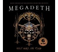 MEGADETH - HOLY WARS... ON STAGE/RADIO BROADCAST 6 CD NEUF