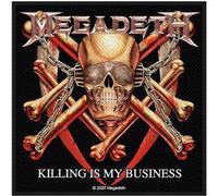 Megadeth Killing is my business Unisexe Patch multicolore 100% Polyester