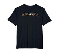Megadeth - Logo TSTDATD T-Shirt, Homme Grandes Tailles, Noir, 2X Tall