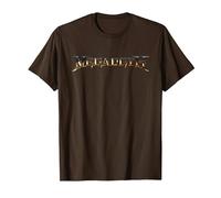 Megadeth - Logo TSTDATD T-Shirt, Homme, Marron, L