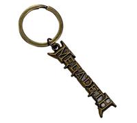 Rock Off officially licensed products Megadeth Or Band Logo Porte-Clés Keychain