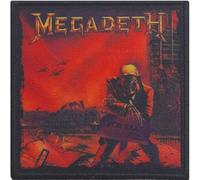 Megadeth - Patch à repasser PEACE SELLS (Taille unique) (Rouge/Noir)